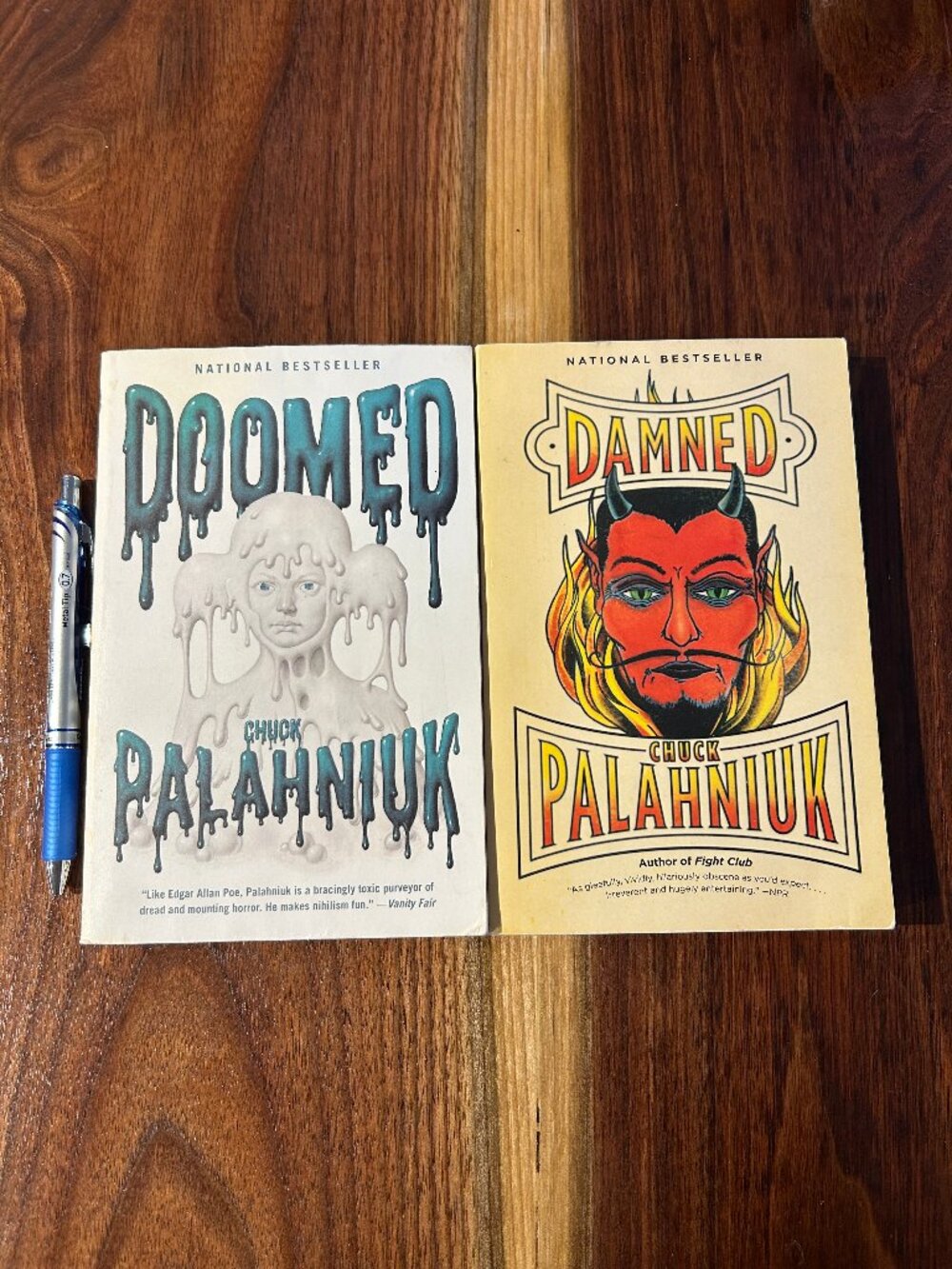 Doomed & Damned - Chuck Palahniuk book bundle - get both for one price